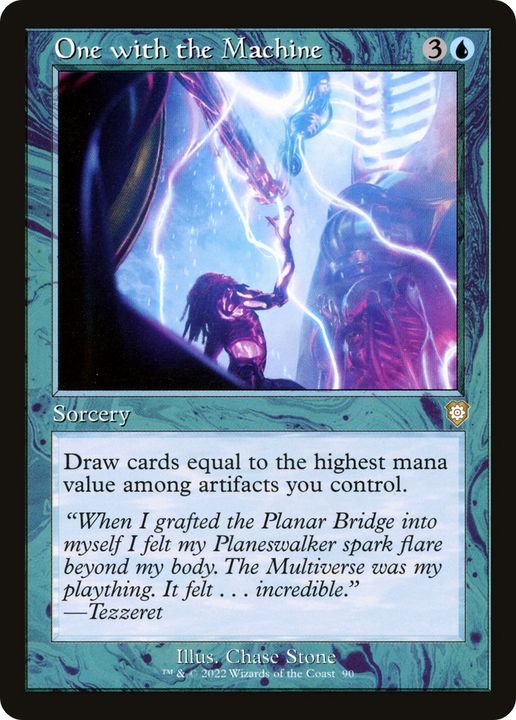 One with the Machine in the group Magic the Gathering / Types / Colors / Blue at Proxyprinters.com (79142)