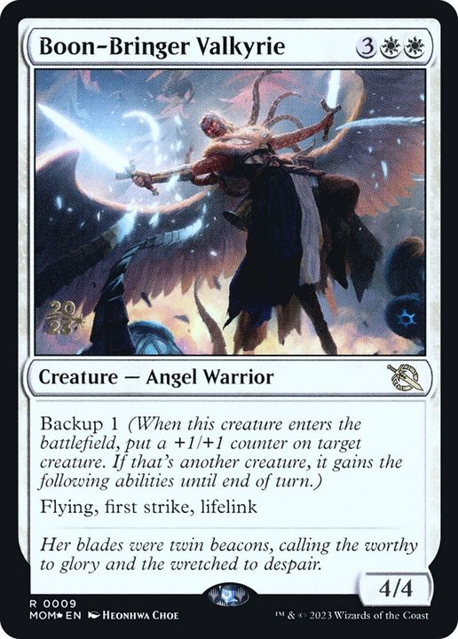 Boon-Bringer Valkyrie in the group Magic the Gathering / Types / Creatures / Warrior at Proxyprinters.com (79152)