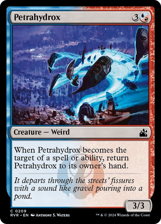 Petrahydrox in the group Magic the Gathering / Types / Colors / Multicolors / R, U at Proxyprinters.com (79153)