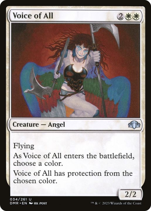 Voice of All in the group Magic the Gathering / Sets / Dominaria Remastered at Proxyprinters.com (79167)