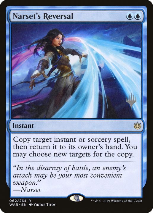 Narset's Reversal in the group Magic the Gathering / Types / Colors / Blue at Proxyprinters.com (79178)