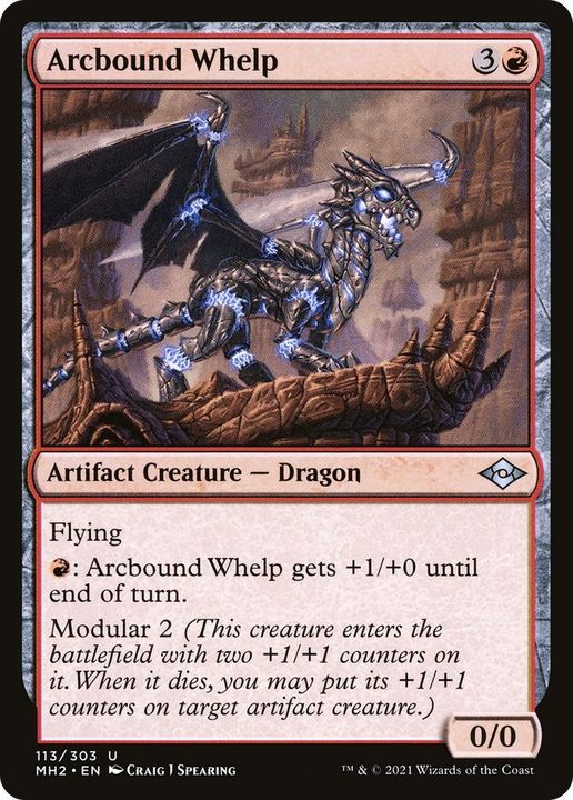 Arcbound Whelp in the group Magic the Gathering / Sets / Modern Horizons 2 Minigames at Proxyprinters.com (7918)