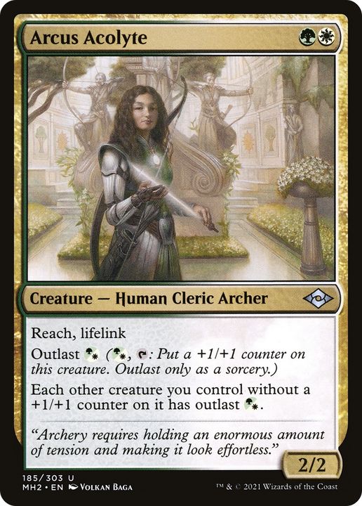 Arcus Acolyte in the group Magic the Gathering / Types / Colors / Multicolors / G, W at Proxyprinters.com (79182)