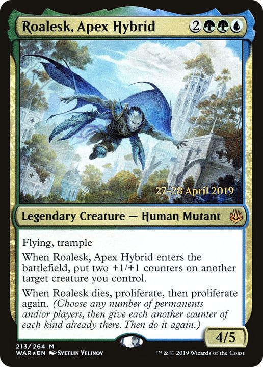 Roalesk, Apex Hybrid in the group Magic the Gathering / Sets / War of the Spark Tokens at Proxyprinters.com (79186)