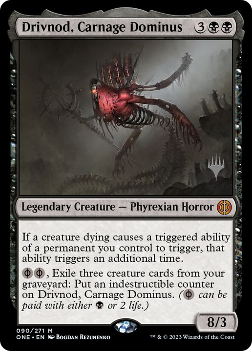 Drivnod, Carnage Dominus in the group Magic the Gathering / Types / Colors / Black at Proxyprinters.com (79222)