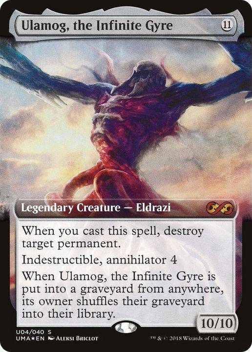 Ulamog, the Infinite Gyre in the group Magic the Gathering / Types / Colors / Colorless at Proxyprinters.com (79223)