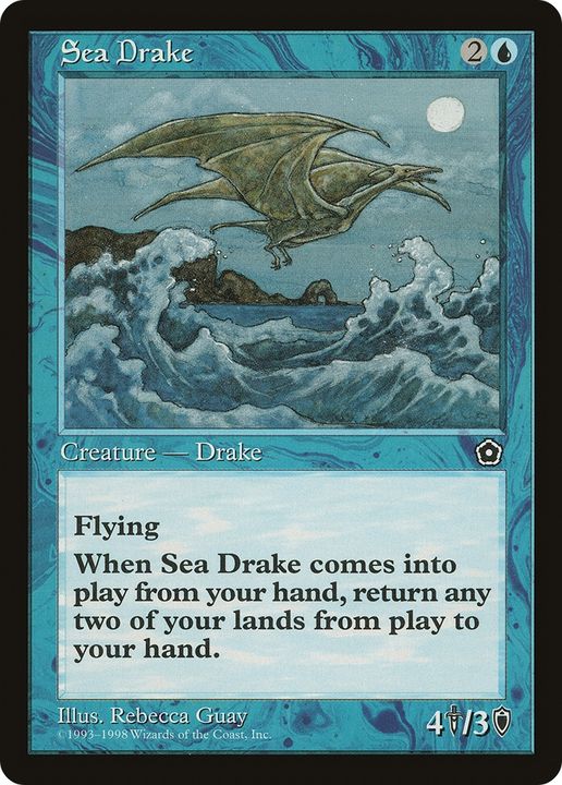 Sea Drake in the group Magic the Gathering / Types / Colors / Blue at Proxyprinters.com (79232)