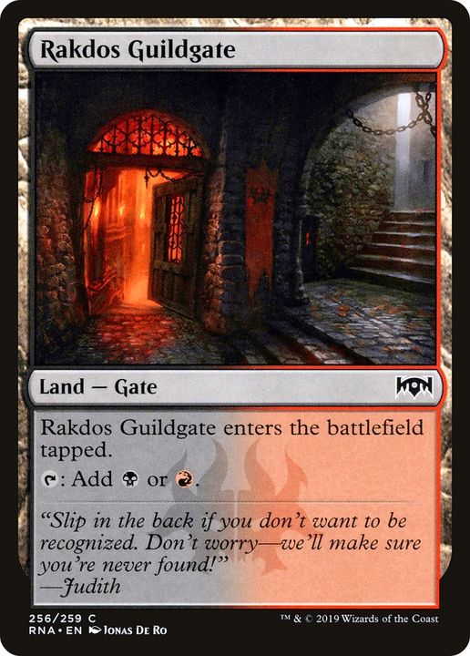 Rakdos Guildgate in the group Magic the Gathering / Types / Colors / Colorless at Proxyprinters.com (79258)