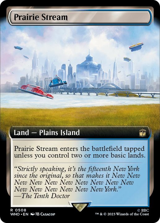 Prairie Stream in the group Magic the Gathering / Types / Land / Island at Proxyprinters.com (79262)