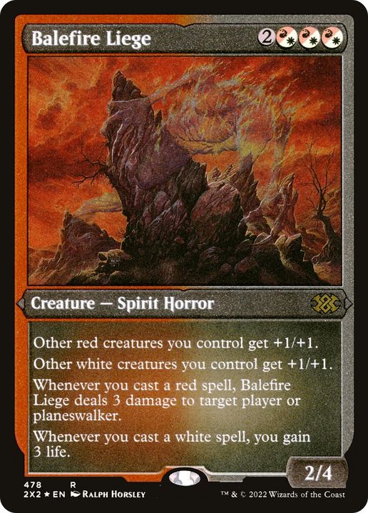 Balefire Liege in the group Magic the Gathering / Sets / Double Masters 2022 at Proxyprinters.com (79306)