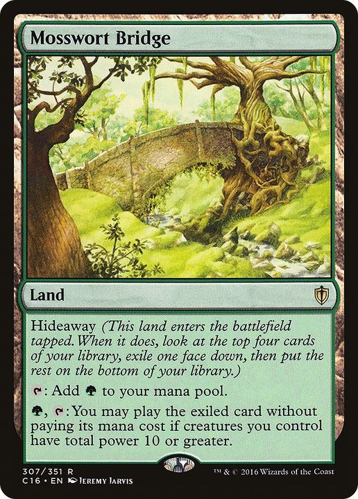 Mosswort Bridge in the group Magic the Gathering / Types / Colors / Colorless at Proxyprinters.com (79324)