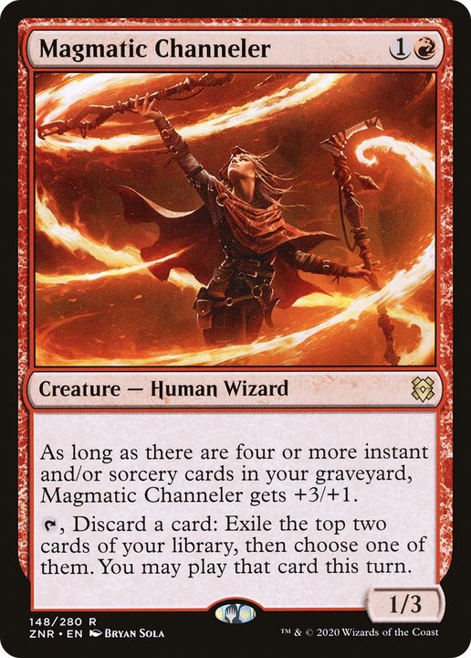 Magmatic Channeler in the group Magic the Gathering / Sets / Zendikar Rising at Proxyprinters.com (79339)