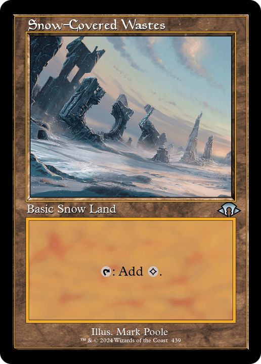 Snow-Covered Wastes in the group Magic the Gathering / Types / Colors / Colorless at Proxyprinters.com (79343)