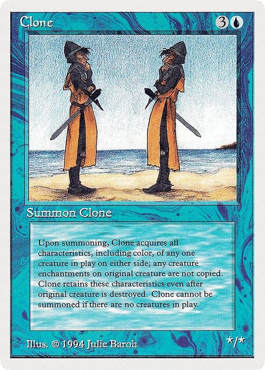 Clone in the group Magic the Gathering / Types / Colors / Blue at Proxyprinters.com (79368)