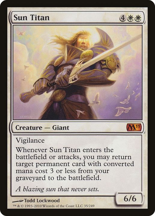 Sun Titan in the group Magic the Gathering / Types / Colors / White at Proxyprinters.com (79374)