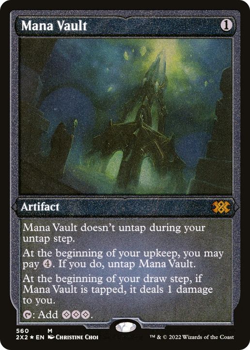 Mana Vault in the group Magic the Gathering / Types / Artifacts / Artifact at Proxyprinters.com (79389)