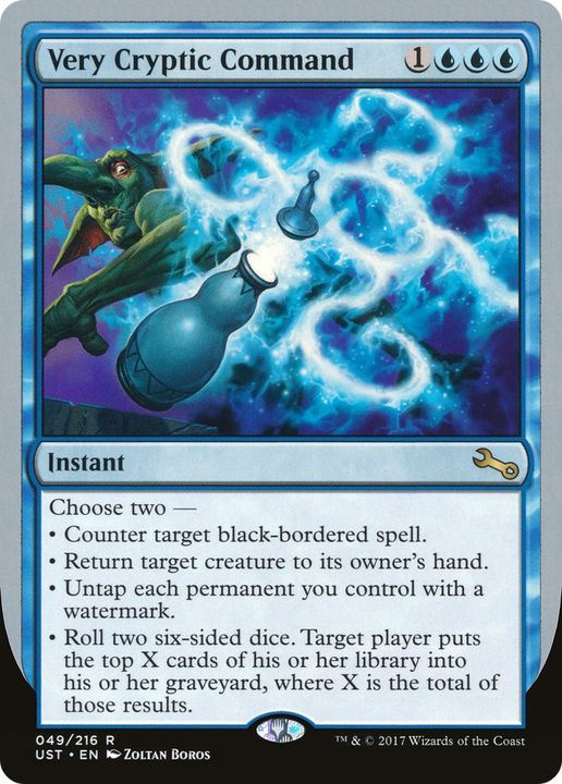 Very Cryptic Command in the group Magic the Gathering / Types / Colors / Blue at Proxyprinters.com (79393)