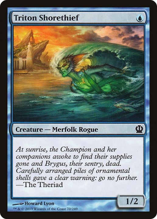 Triton Shorethief in the group Magic the Gathering / Types / Colors / Blue at Proxyprinters.com (79410)