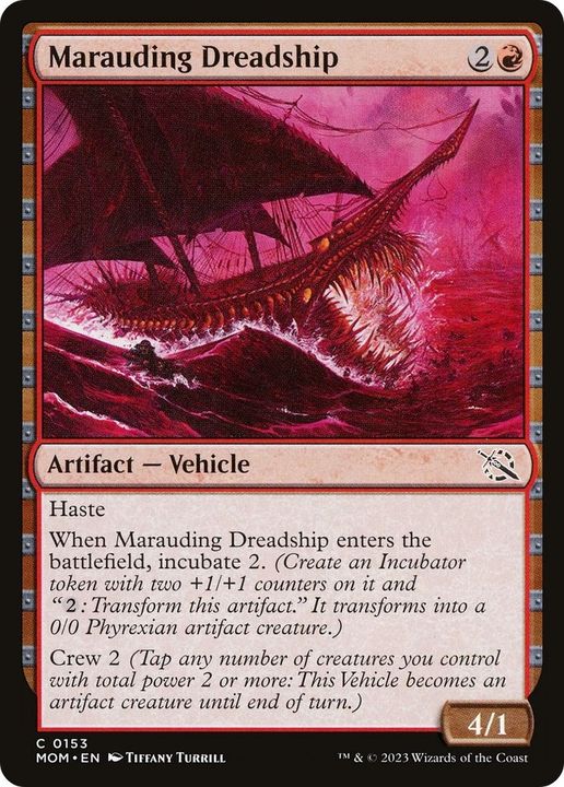 Marauding Dreadship in the group Magic the Gathering / Sets / March of the Machine Jumpstart Front Cards at Proxyprinters.com (7942)