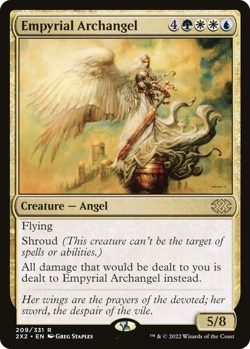 Empyrial Archangel in the group Magic the Gathering / Sets / Double Masters 2022 at Proxyprinters.com (79445)