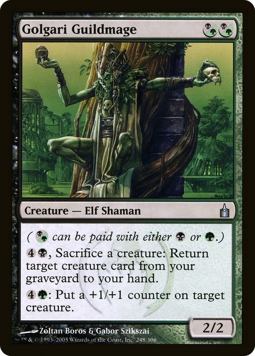 Golgari Guildmage in the group Magic the Gathering / Types / Colors / Multicolors / B, G at Proxyprinters.com (79466)