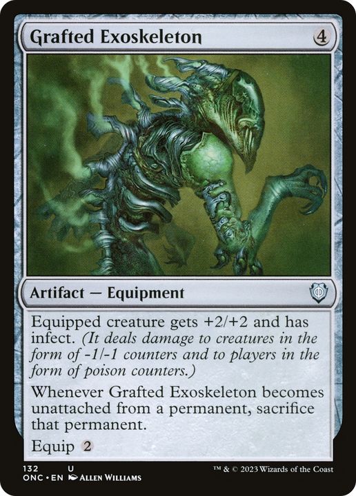 Grafted Exoskeleton in the group Magic the Gathering / Types / Artifacts / Artifact at Proxyprinters.com (79472)