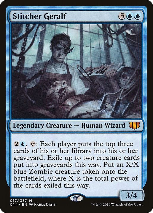 Stitcher Geralf in the group Magic the Gathering / Types / Creatures / Wizard at Proxyprinters.com (7950)