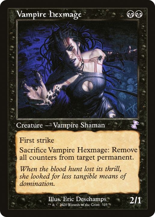 Vampire Hexmage in the group Magic the Gathering / Types / Colors / Black at Proxyprinters.com (79526)