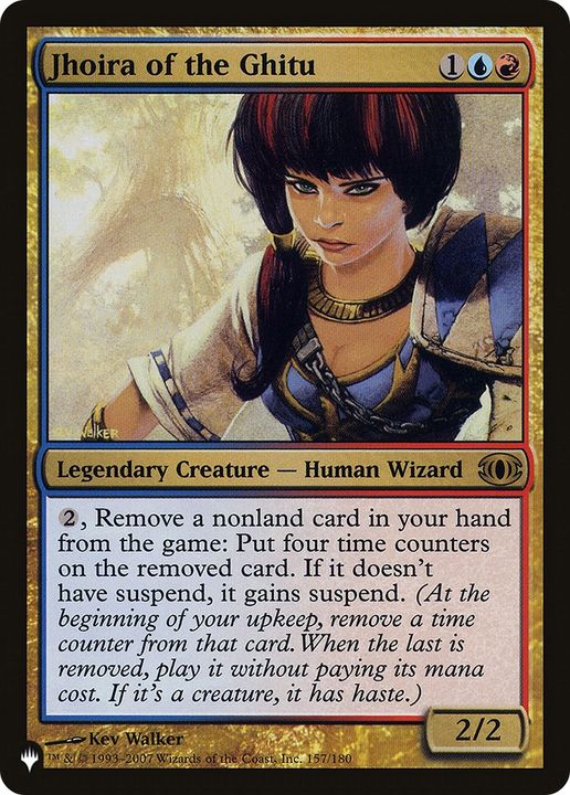 Jhoira of the Ghitu in the group Magic the Gathering / Types / Colors / Multicolors / R, U at Proxyprinters.com (79537)