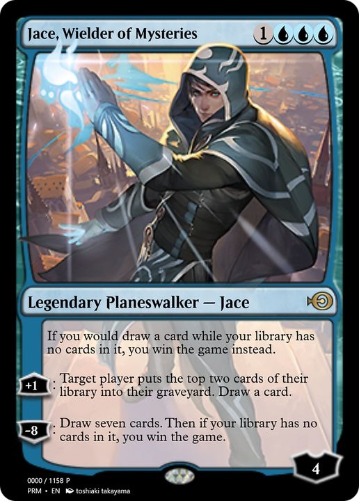 Jace, Wielder of Mysteries in the group Magic the Gathering / Types / Colors / Blue at Proxyprinters.com (79539)