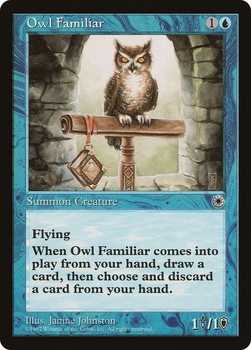 Owl Familiar in the group Magic the Gathering / Sets / Portal at Proxyprinters.com (79551)