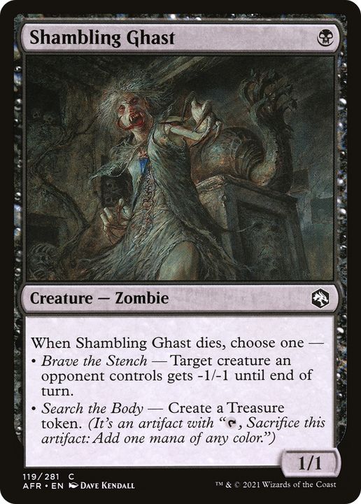 Shambling Ghast in the group Magic the Gathering / Sets / Adventures in the Forgotten Realms at Proxyprinters.com (79558)