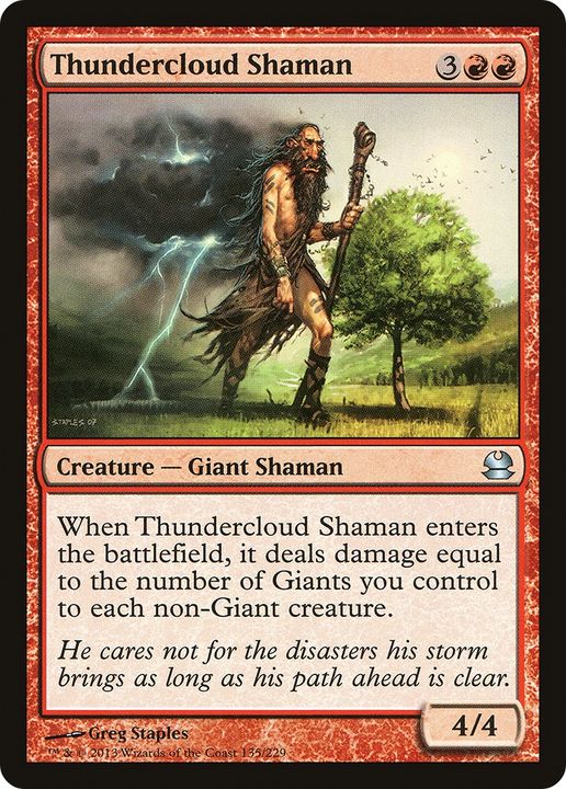 Thundercloud Shaman in the group Advanced search at Proxyprinters.com (79569)