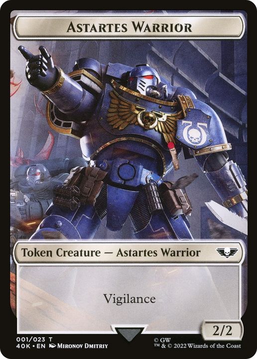 Astartes Warrior in the group Magic the Gathering / Types / Creatures / Warrior at Proxyprinters.com (79571)