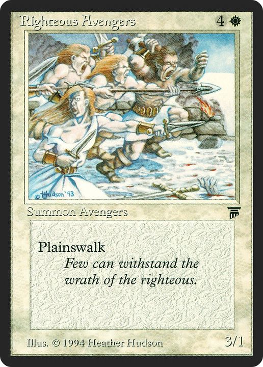 Righteous Avengers in the group Magic the Gathering / Types / Colors / White at Proxyprinters.com (79578)