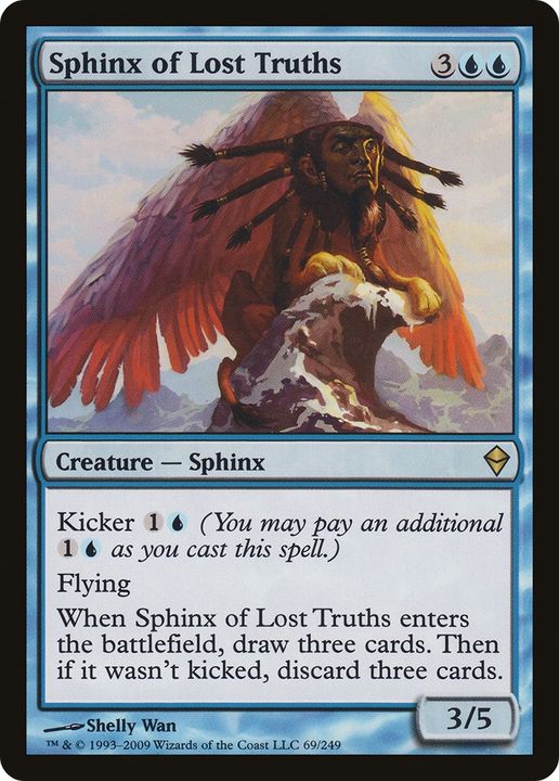 Sphinx of Lost Truths in the group Magic the Gathering / Sets / Zendikar at Proxyprinters.com (79601)