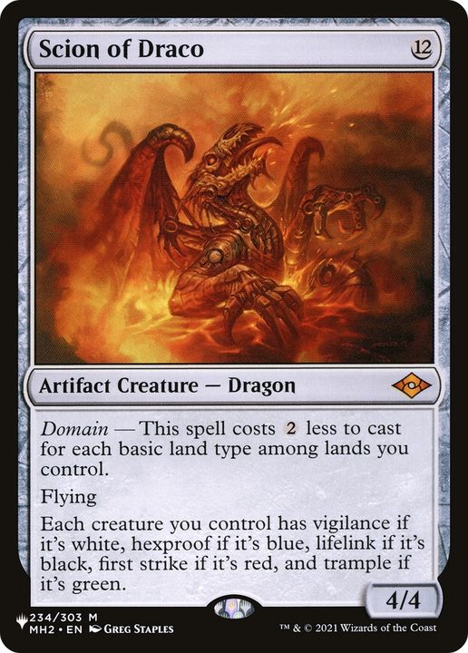 Scion of Draco in the group Magic the Gathering / Types / Colors / Colorless at Proxyprinters.com (79646)