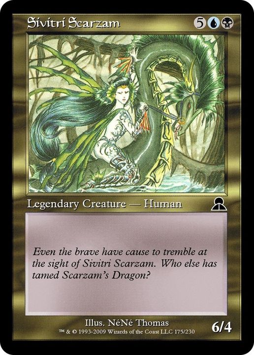 Sivitri Scarzam in the group Magic the Gathering / Types / Colors / Multicolors / B, U at Proxyprinters.com (7965)