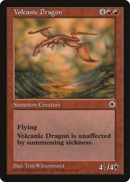 Volcanic Dragon in the group Magic the Gathering / Sets / Portal at Proxyprinters.com (79656)