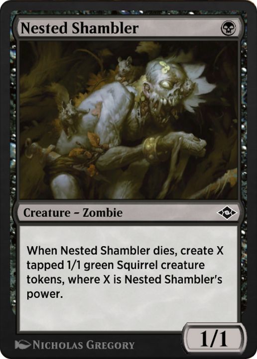 Nested Shambler in the group Magic the Gathering / Sets / Jumpstart: Historic Horizons at Proxyprinters.com (79663)