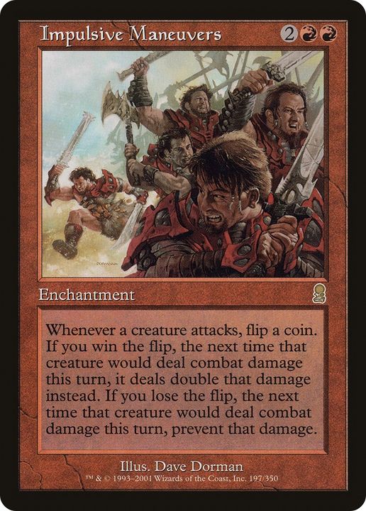 Impulsive Maneuvers in the group Magic the Gathering / Types / Enchantment / Enchantment at Proxyprinters.com (79689)