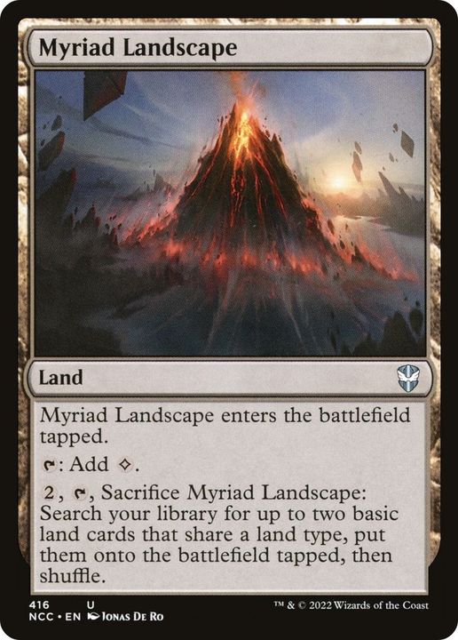 Myriad Landscape in the group Magic the Gathering / Types / Colors / Colorless at Proxyprinters.com (7969)