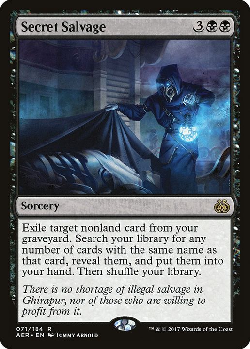 Secret Salvage in the group Magic the Gathering / Sets / Aether Revolt at Proxyprinters.com (79701)