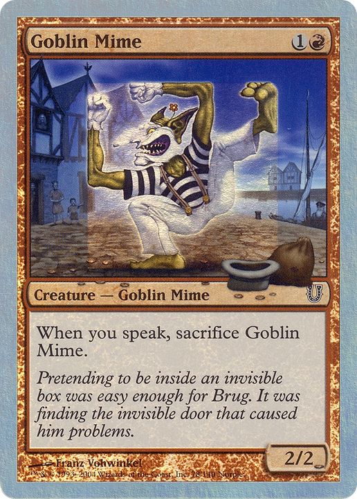 Goblin Mime in the group Magic the Gathering / Types / Colors / Red at Proxyprinters.com (79713)