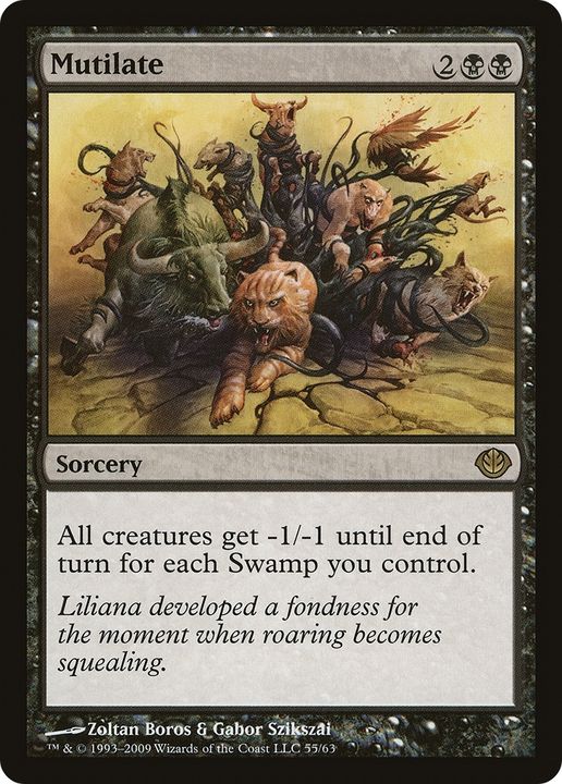 Mutilate in the group Magic the Gathering / Types / Colors / Black at Proxyprinters.com (79717)