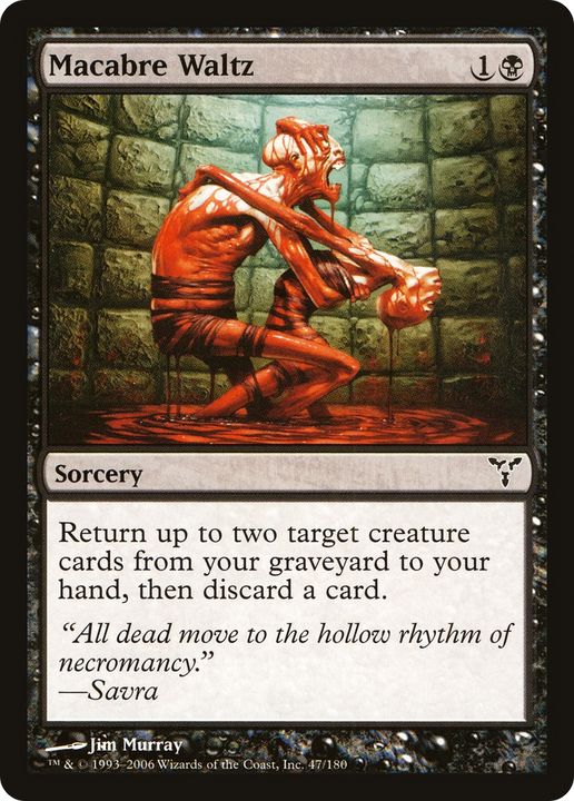 Macabre Waltz in the group Magic the Gathering / Sets / Dissension Promos at Proxyprinters.com (79721)