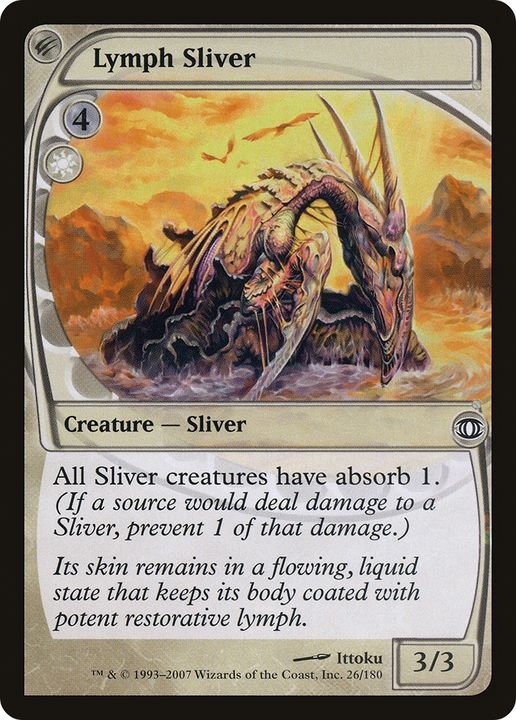 Lymph Sliver in the group Magic the Gathering / Types / Colors / White at Proxyprinters.com (79722)