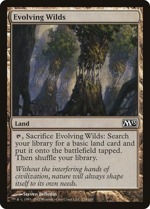 Evolving Wilds in the group Magic the Gathering / Types / Colors / Colorless at Proxyprinters.com (79725)