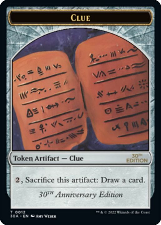 Clue in the group Magic the Gathering / Types / Colors / Colorless at Proxyprinters.com (7973)