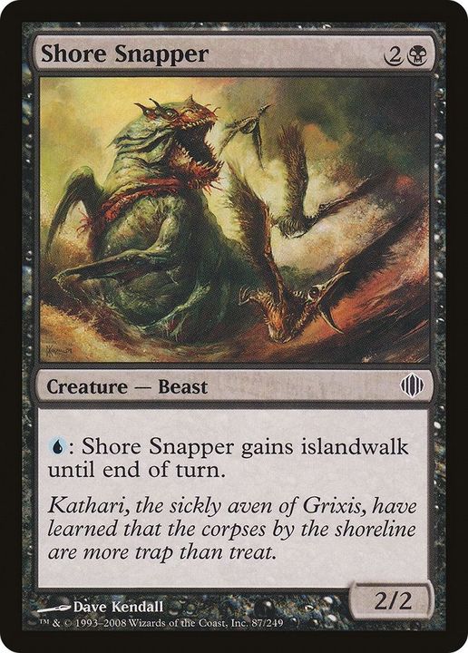 Shore Snapper in the group Magic the Gathering / Types / Colors / Black at Proxyprinters.com (7975)